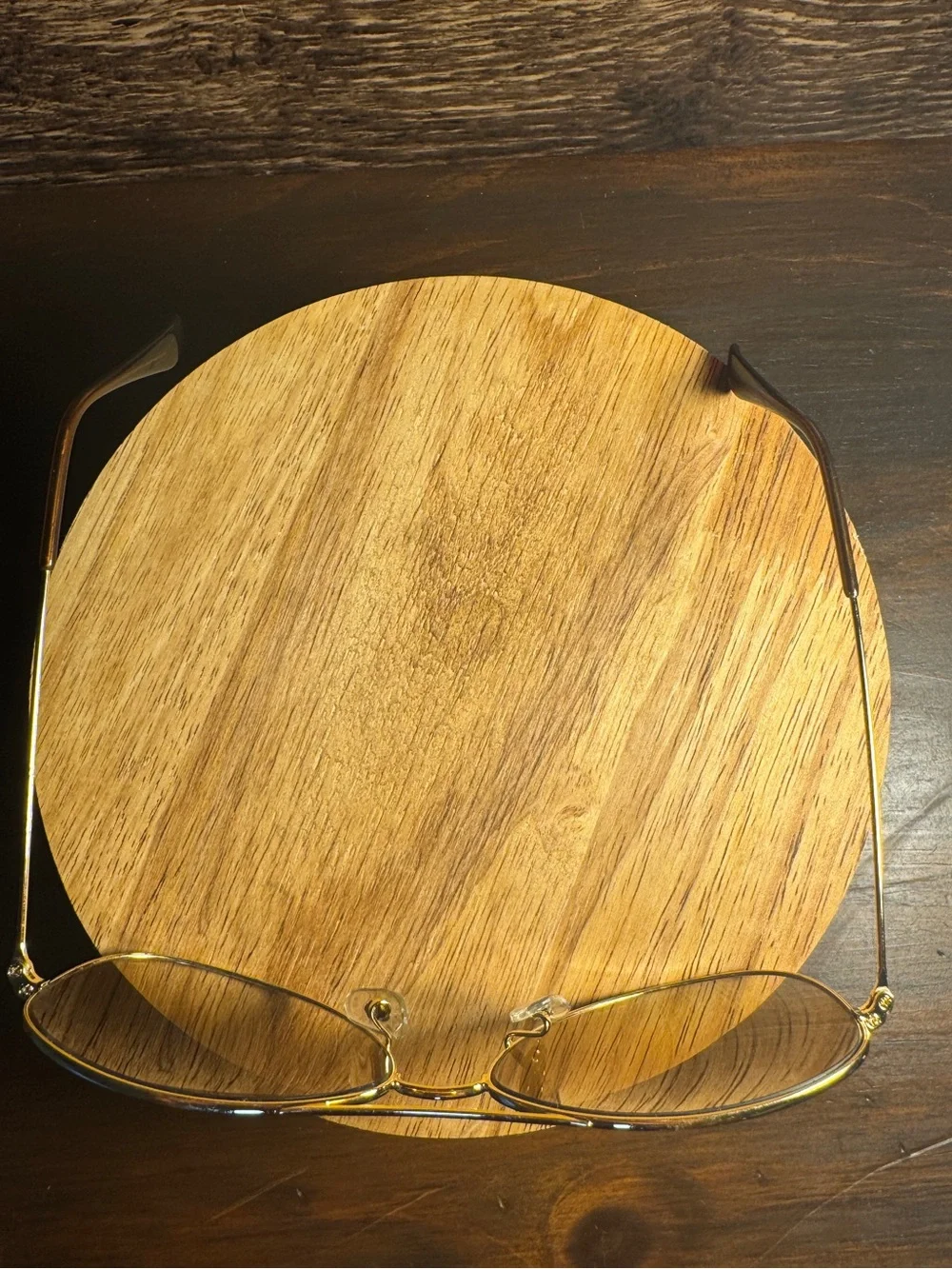 Ray-Ban Aviators Gold with Brown Gradient lens (with Case)